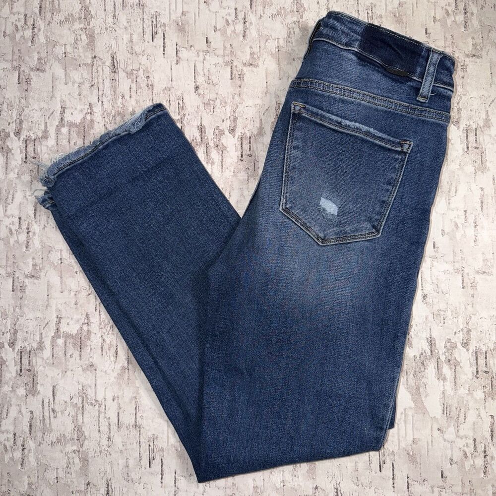 Rea Risen Crop Straight Jean Size 7/28